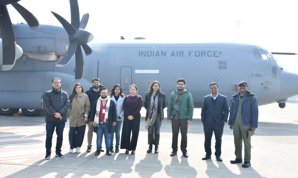 Scholars Visit IAF Station To Enhance Their Understanding of Operations